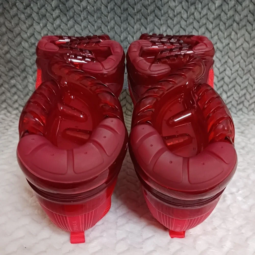 Nike Air VaporMax 2023 Flyknit Triple Red Men's Walking Running Shoes Size 11
